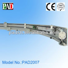 PAD glass aluminum good quality CE automatic curve sliding door